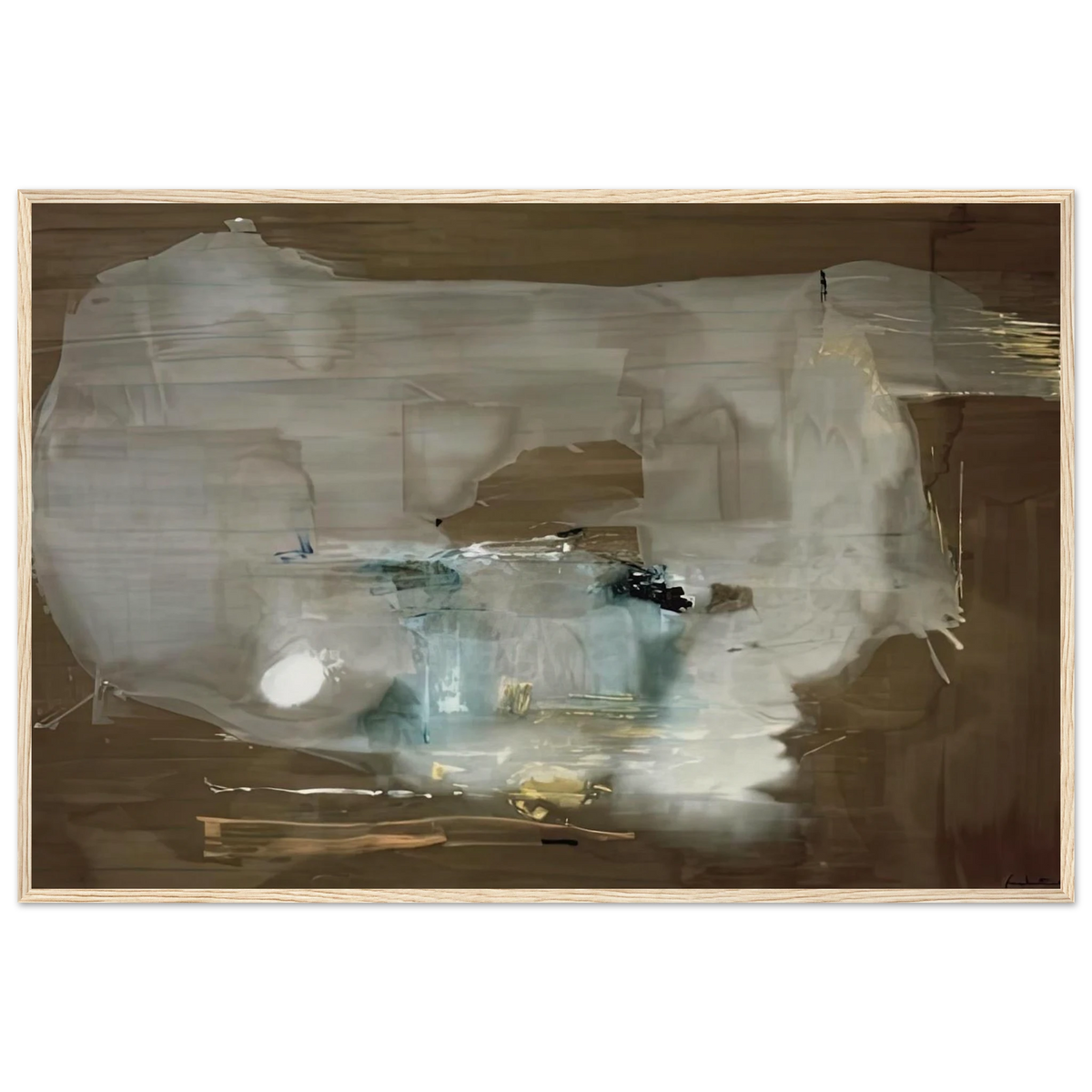 M, 1977- Framed Poster | Helen Frankenthaler Framed Prints Wall Art | Frankenthaler Helen