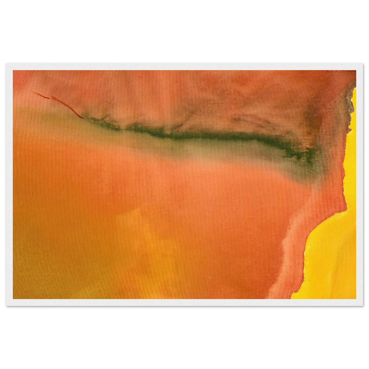Untitled - 1973 Framed Poster | Helen Frankenthaler Framed Prints Wall Art | Frankenthaler Helen