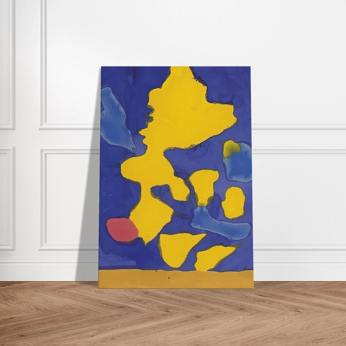 Saturn Revisited - 1964 Canvas | Helen Frankenthaler Canvas | Frankenthaler Helen