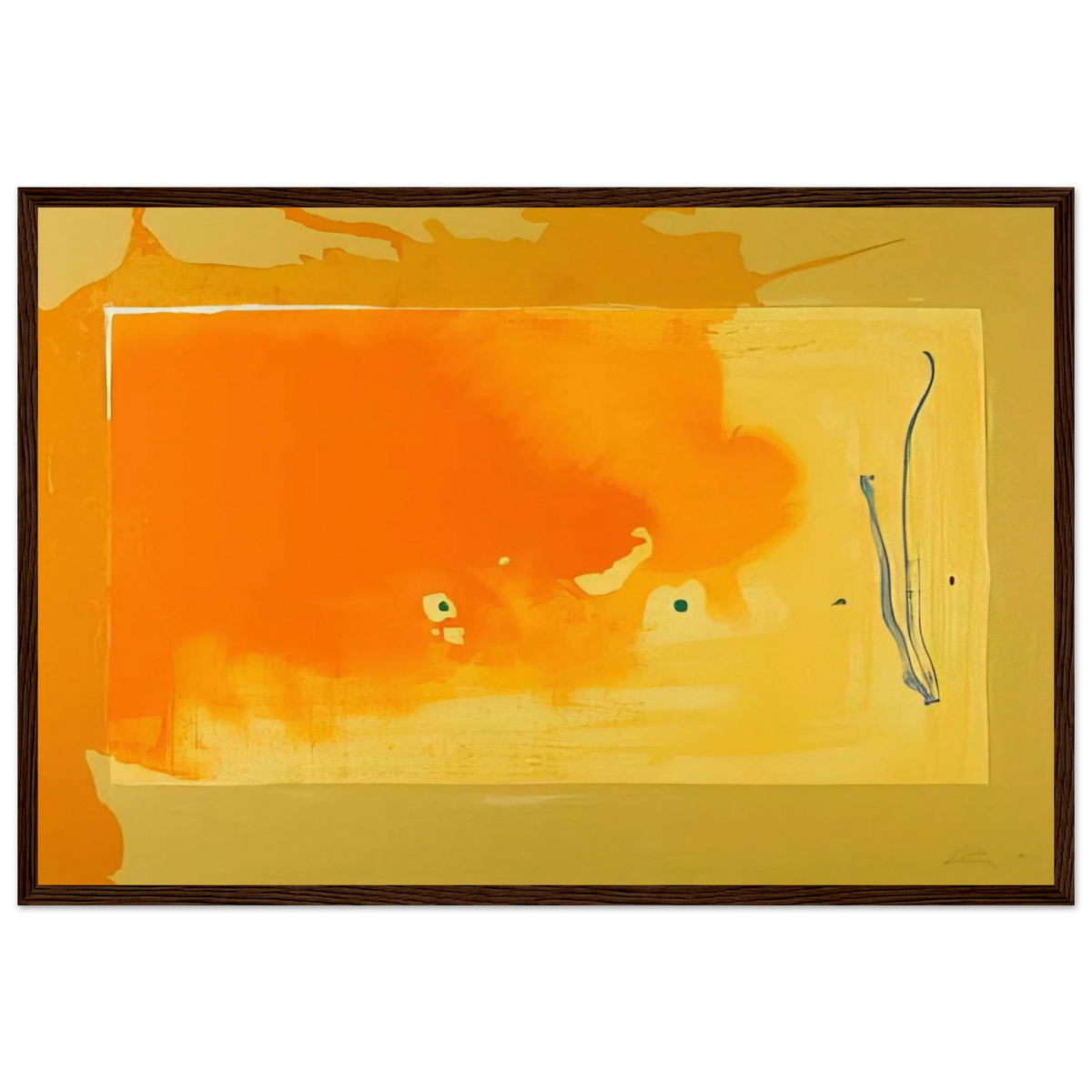 Bilbao - 1998 Framed Poster | Helen Frankenthaler Framed Prints Wall Art | Frankenthaler Helen