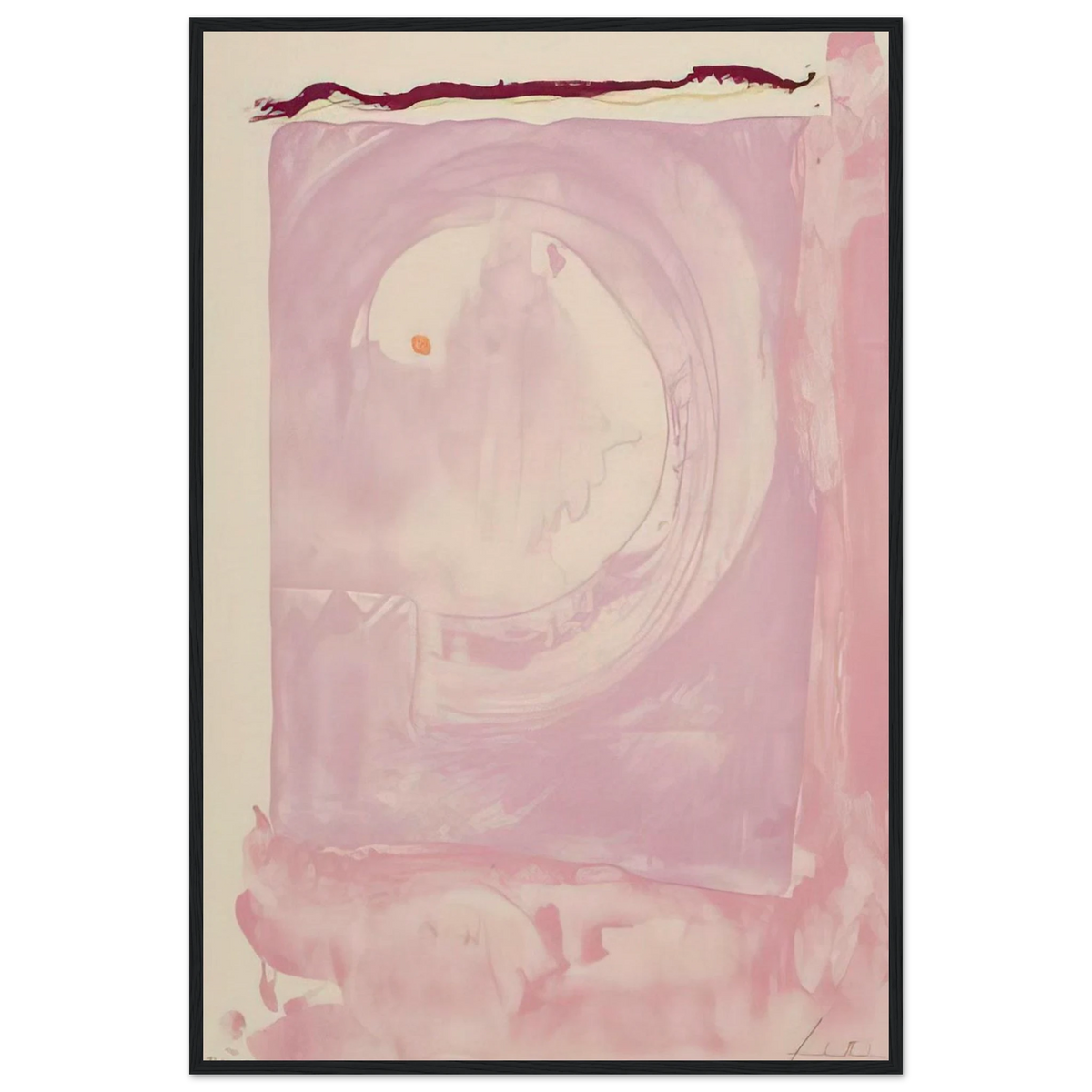 Reflections IX - 1995 Framed Poster | Helen Frankenthaler Framed Prints Wall Art | Frankenthaler Helen