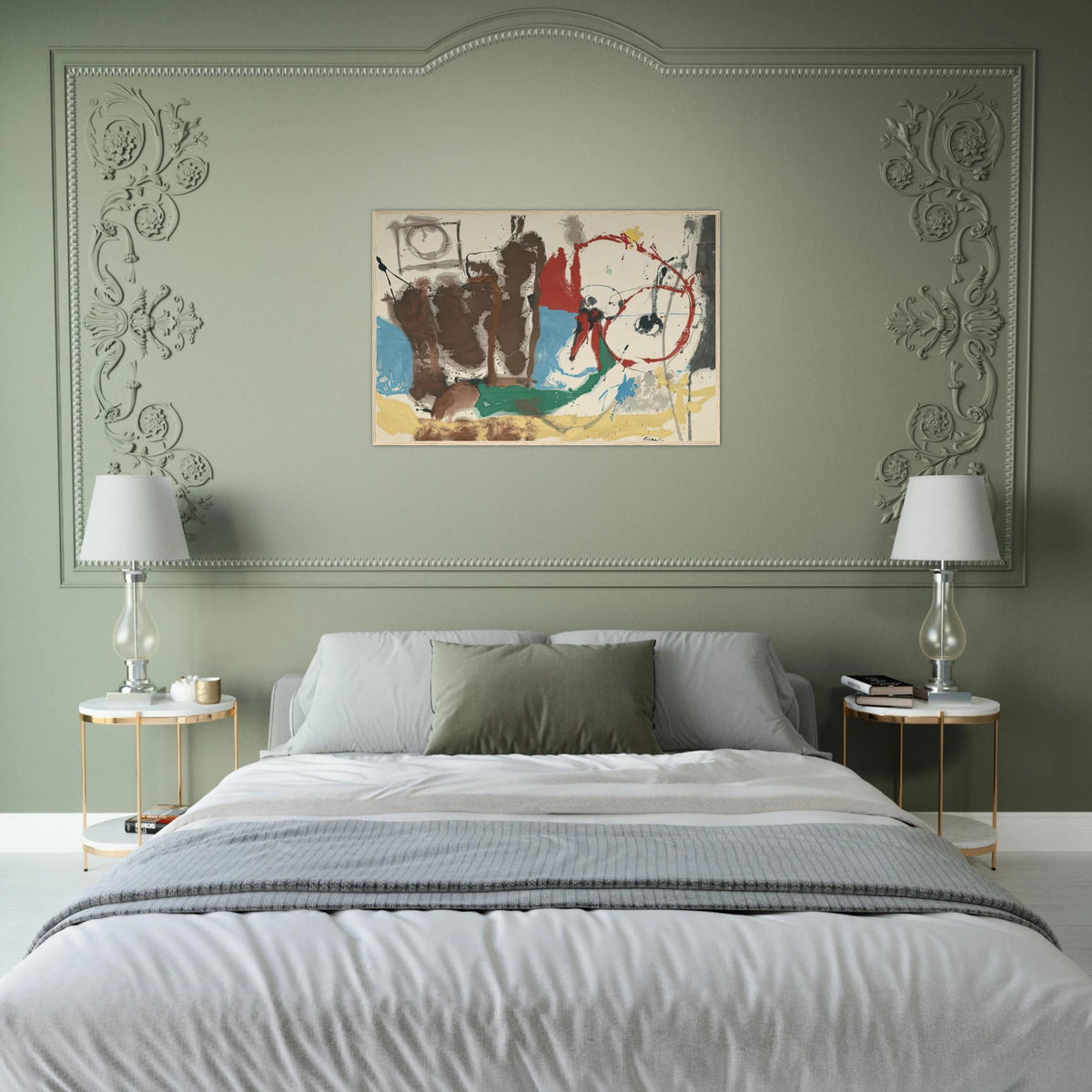 Mother Goose Melody, 1959- Framed Poster | Helen Frankenthaler Framed Prints Wall Art | Frankenthaler Helen
