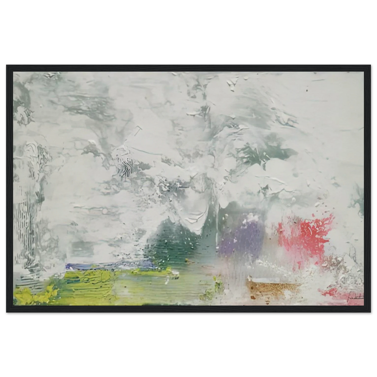 Maelstrom, 1992- Framed Poster | Helen Frankenthaler Framed Prints Wall Art | Frankenthaler Helen