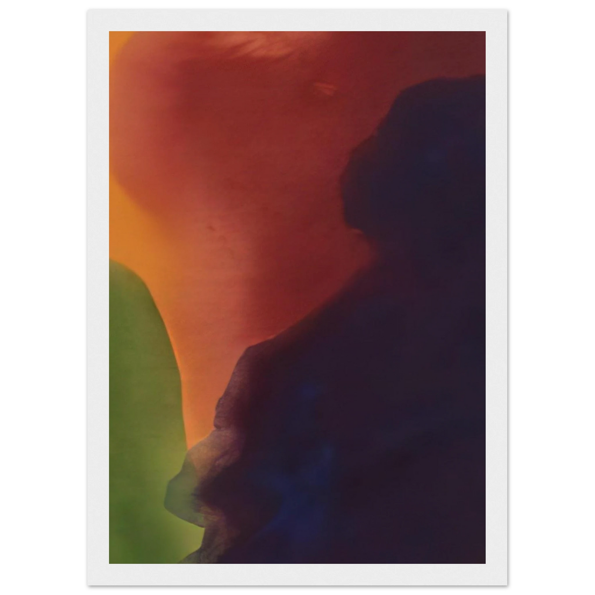 Blue Atmosphere III - 1963 Framed Poster | Helen Frankenthaler Framed Prints Wall Art | Frankenthaler Helen