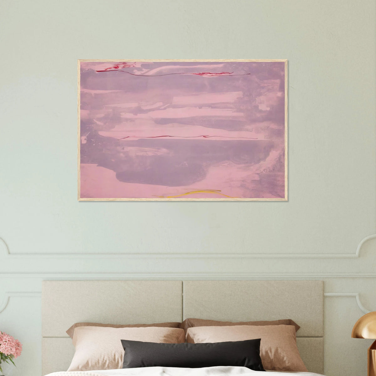 Dream Walk - 1977 Framed Poster | Helen Frankenthaler Framed Prints Wall Art | Frankenthaler Helen