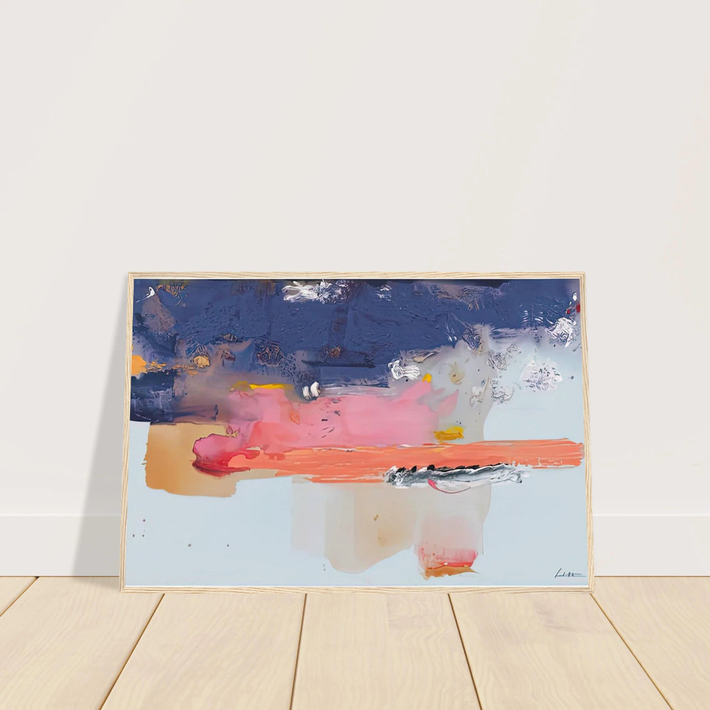 Western Roadmap, 1991- Framed Poster | Helen Frankenthaler Framed Prints Wall Art | Frankenthaler Helen