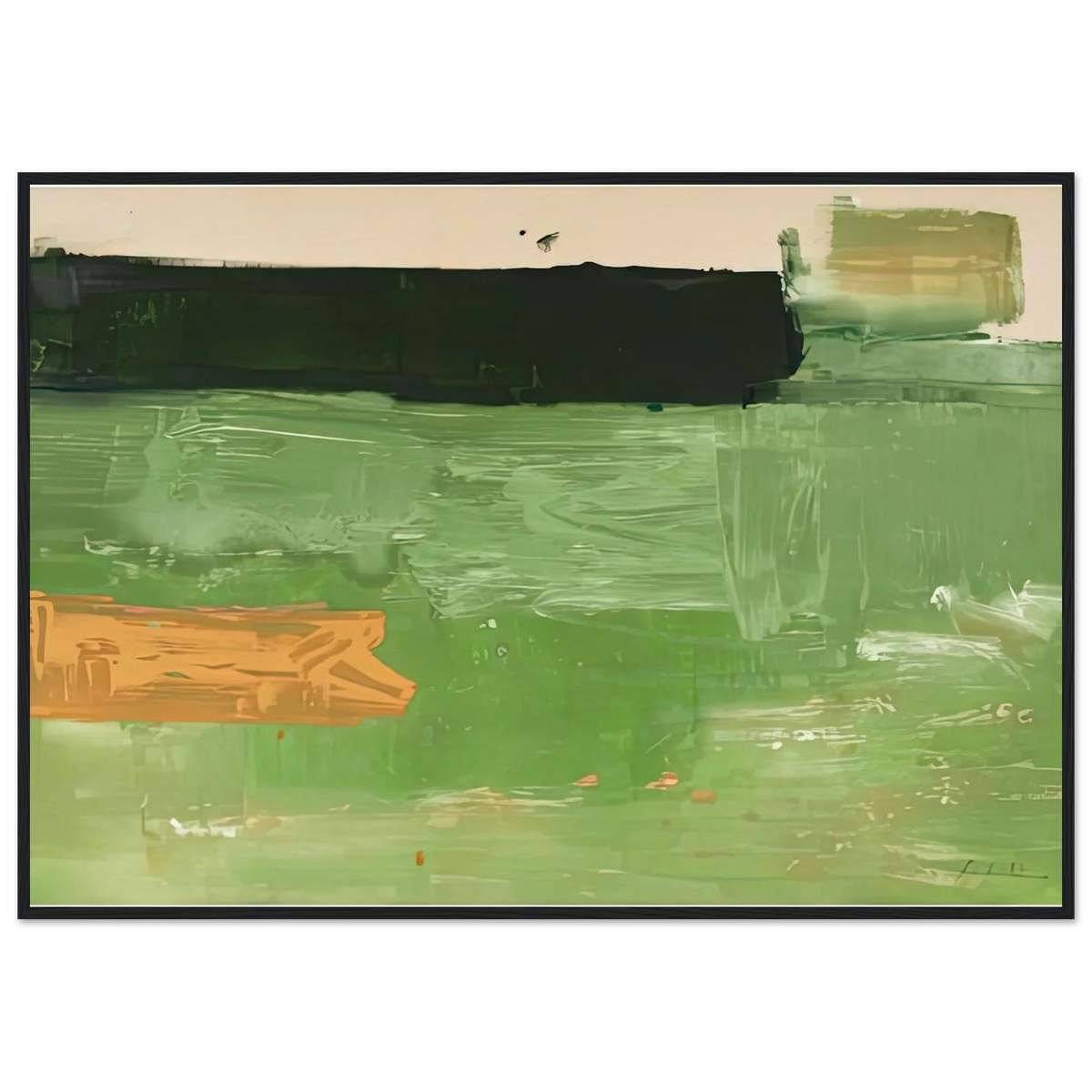 Mediterranean, 1981- Framed Poster | Helen Frankenthaler Framed Prints Wall Art | Frankenthaler Helen
