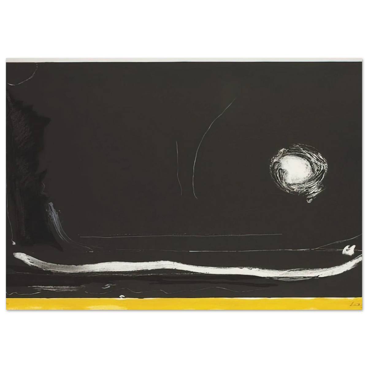 Yellow Jack - 1985 Poster | Helen Frankenthaler Poster | Frankenthaler Helen