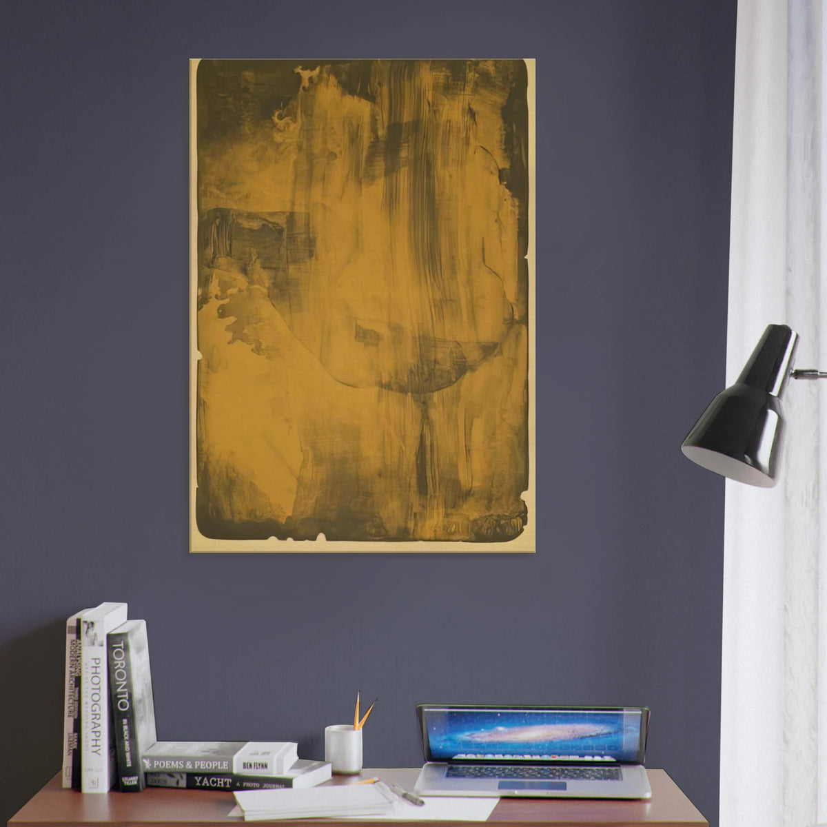 Bronze Smoke - 1978 Canvas | Helen Frankenthaler Canvas | Frankenthaler Helen