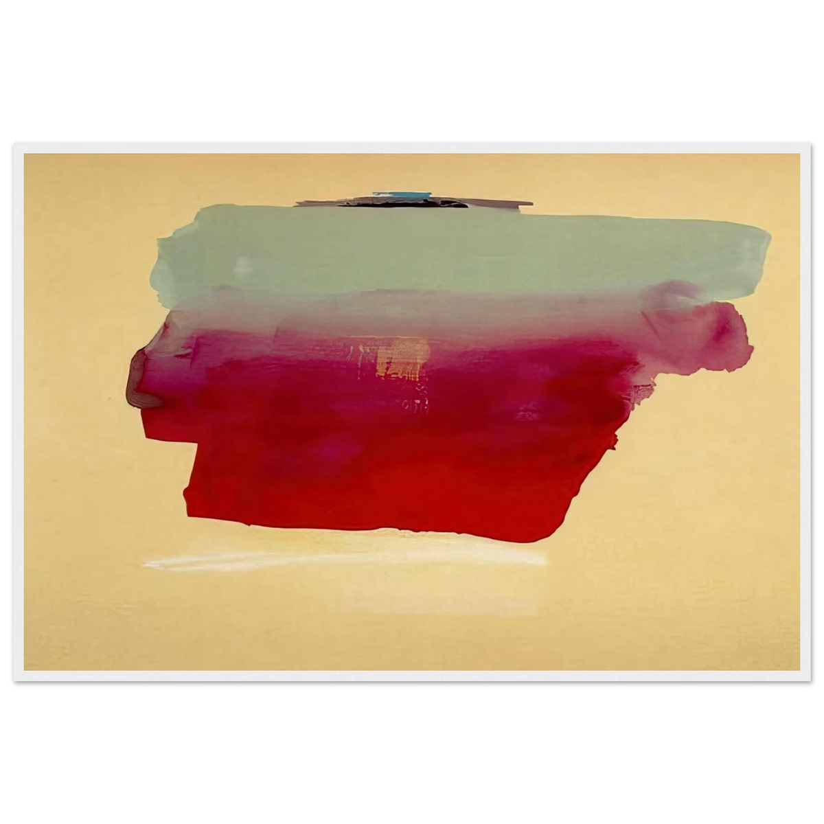 Robinson s Wrap - 1974 Framed Poster | Helen Frankenthaler Framed Prints Wall Art | Frankenthaler Helen