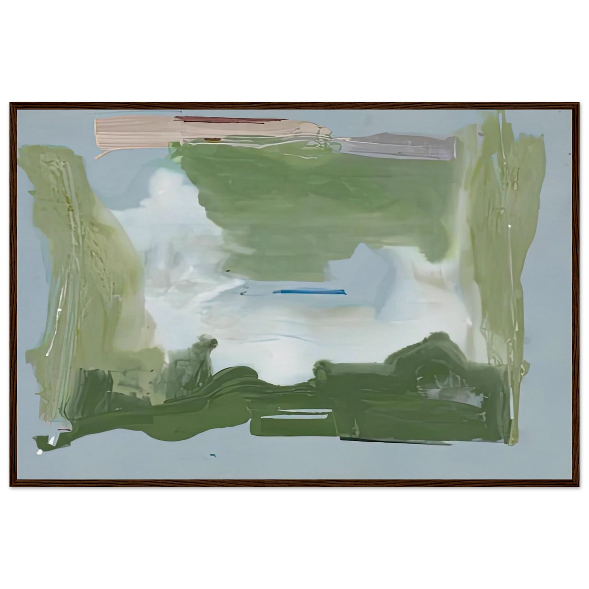 Lush Spring, 1975- Framed Poster | Helen Frankenthaler Framed Prints Wall Art | Frankenthaler Helen