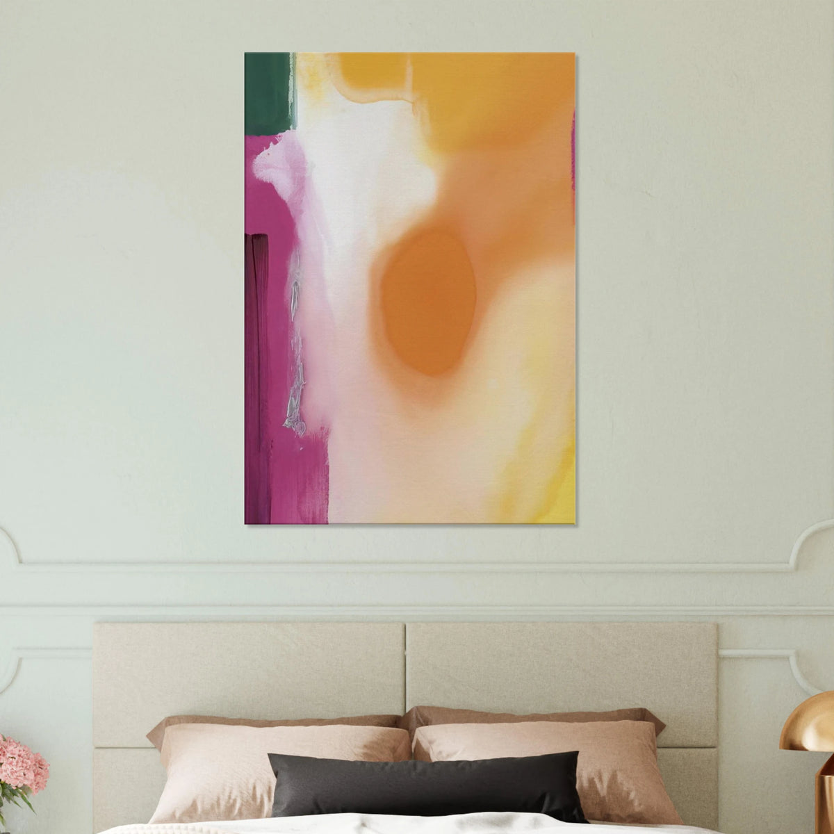 Bullseye - 1989 Canvas | Helen Frankenthaler Canvas | Frankenthaler Helen