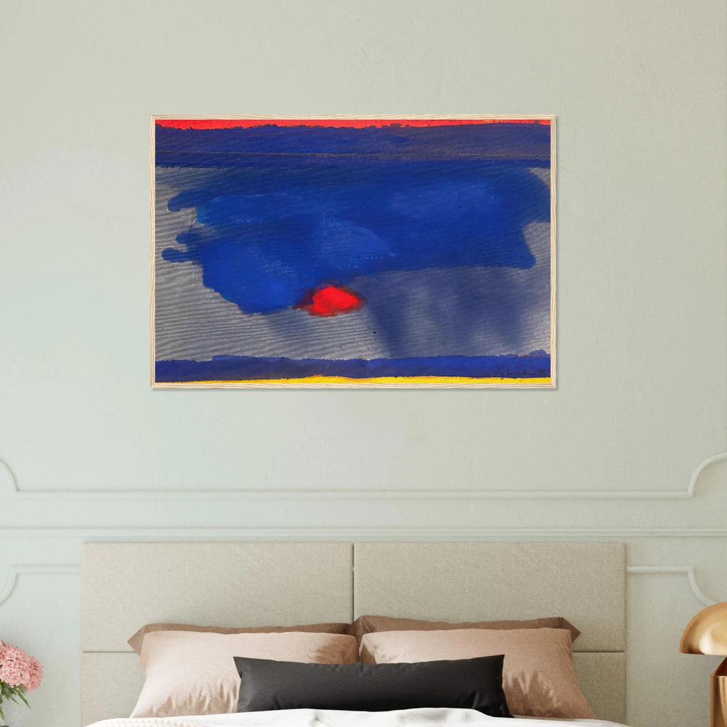 Provincetown - 1964 Framed Poster | Helen Frankenthaler Framed Prints Wall Art | Frankenthaler Helen